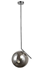 Світильник з сірим плафоном Levistella цоколь E27 колір Хром 9163816-1 CR+BK