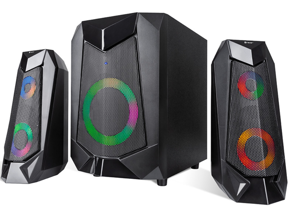 Домашня акустика Tracer Hi-Cube RGB Flow BT 20W 2.1 (Traglo46497)
