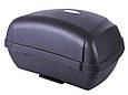Кофр (багажник) для мотоцикла задній ТАТА YM-0888 (51л, 59.5×44×31.5, чорний) (код 2786), фото 3