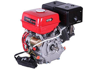 Двигун бензиновий з електростартером 190FE ТАТА (15 к.с., шпонка 25 мм) (код 5548)