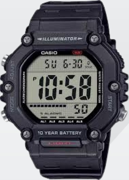 Чоловічий годинник Casio AE-1600H-1A