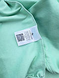 Худі двонитка на блискавці з капюшоном Stone Island м'ята XS, S, M, L, XL, XXL, фото 3