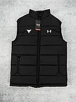 Жилетка чоловіча чорна Under A S, M, L, XL, XXL, XXXL