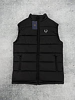 Жилетка чоловіча чорна F.P S, M, L, XL, XXL, XXXL