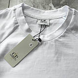 Футболка біла C.P. Company S M L XL XXL, фото 4