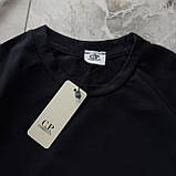 Футболка чорна CP Company S M L XL XXL, фото 4