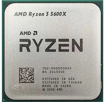 Процесор AMD Ryzen 5 5600X (3.7GHz 32MB 65W AM4) Tray — потужне рішення для ігор та продуктивності