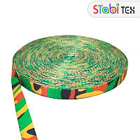 Стрічка 15мм ремінна принтована (50м) Камуфляж