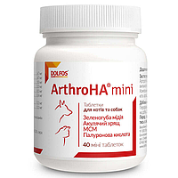 Вітамінно-мінеральний комплекс для котів і собак Dolfos ArthroHA mini (Дольфос АртроНА) хондропротектор 40 шт.