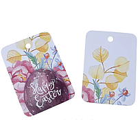 Бірка "Happy Easter" 50х70 мм (10 шт)