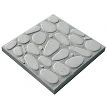 Плитка тротуарна "Галька" вібролита 300х300х30 мм