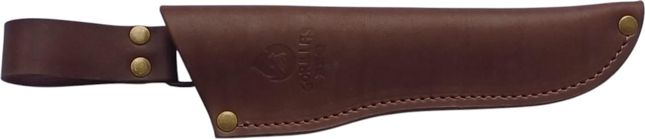 Піхви для ножа (натуральна шкіра) коричневі Gorillas BBQ KN160, фото 1