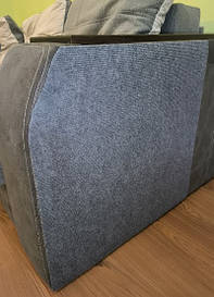 Самоклеюча плитка "Кігтьоточка" під ковролін сіра 1000х600х4мм 001112