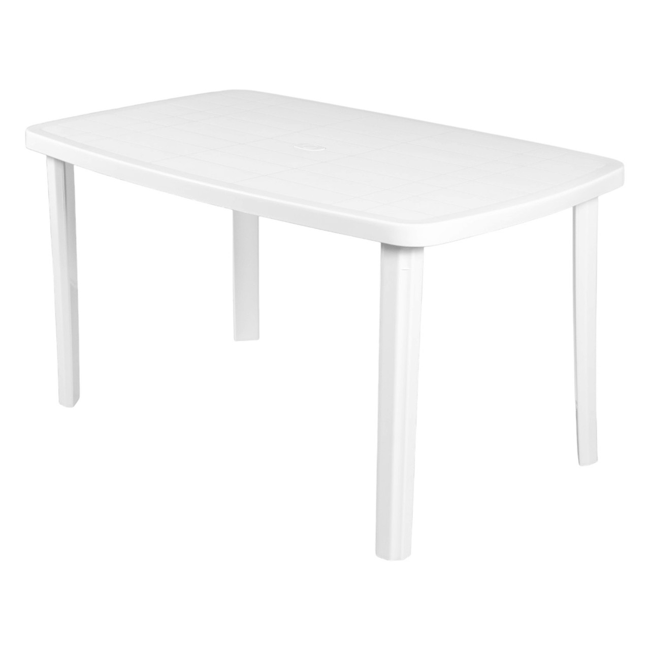 Стіл для саду пластиковий BICA Cayman, білий