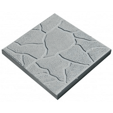 Плитка тротуарна "Піщаник" вібролита 300х300х30 мм Сіра