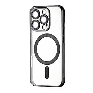 Чохол Ductil Metallic Edge with MagSafe (Protected Camera & Lens) iPhone 16 Pro Black, фото 1
