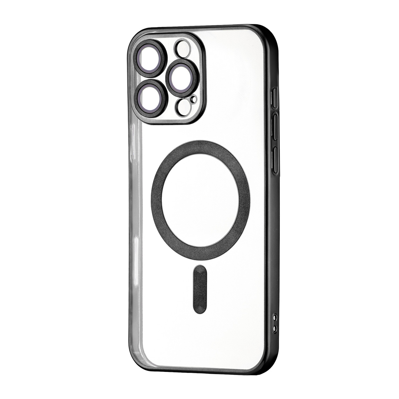 Чохол Ductil Metallic Edge with MagSafe (Protected Camera & Lens) iPhone 16 Pro Max Black