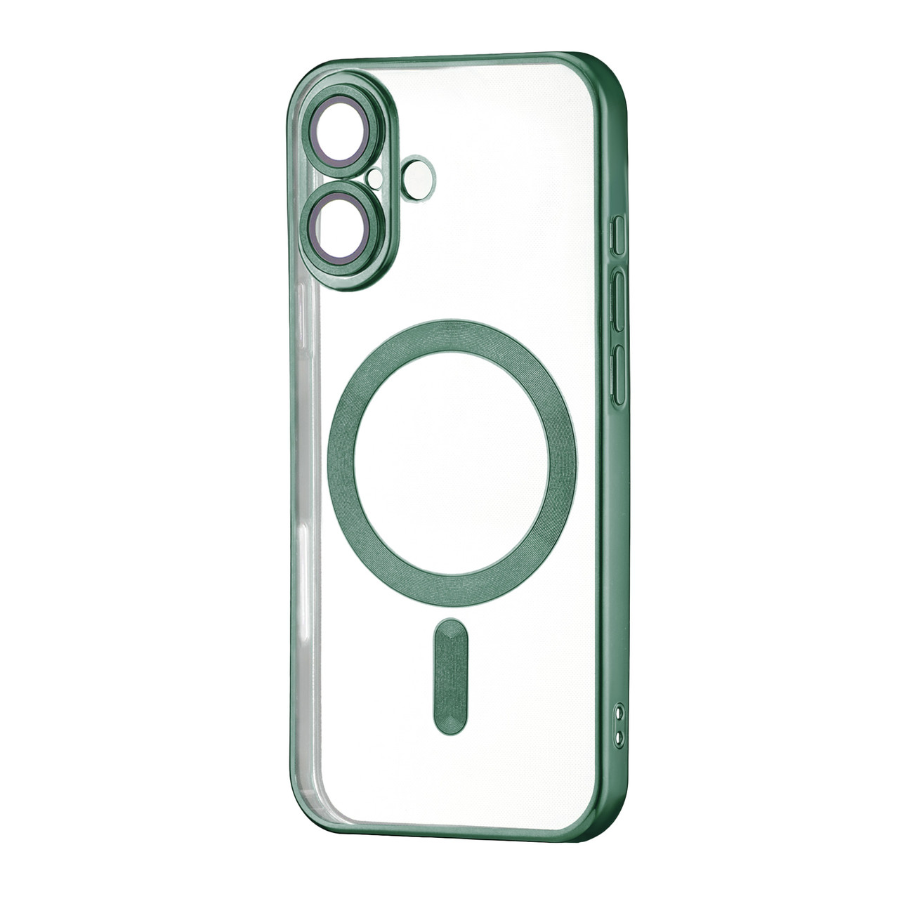 Чохол Ductil Metallic Edge with MagSafe (Protected Camera & Lens) iPhone 16 Dark Green