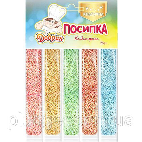 Набір посипок "Класична кругла" 25г.
