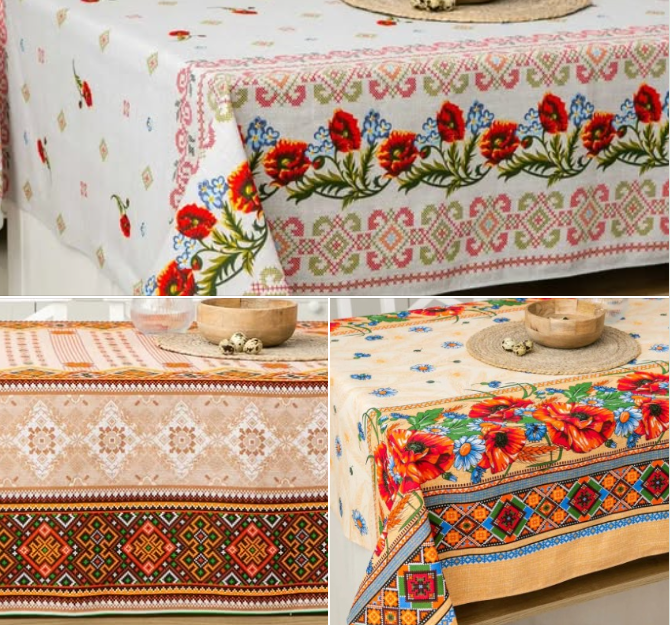 Скатертина священна1.5м х 1.5 м (квадратна на круглий стіл)