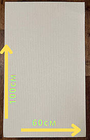 Самоклеюча плитка "Кігтьоточка" під ковролін слонова кістка 1000х600х4мм 001113