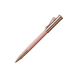 Ручка ролер Graf von Faber-Castell Rollerball pen Guilloche з колекції Guilloche Rose Blush, 145336