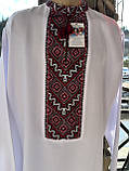 Вишиванка чоловіча ручна робота розмір 54 довгий рукав, фото 4