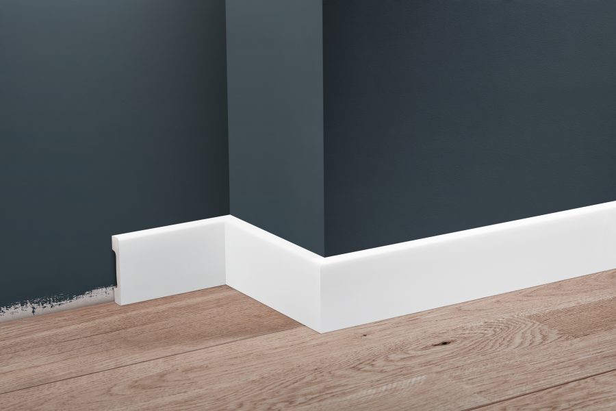 Плінтус підлоговий Cezar LPC-32 (5,8х1,2)см, довжина 2м, фото 1