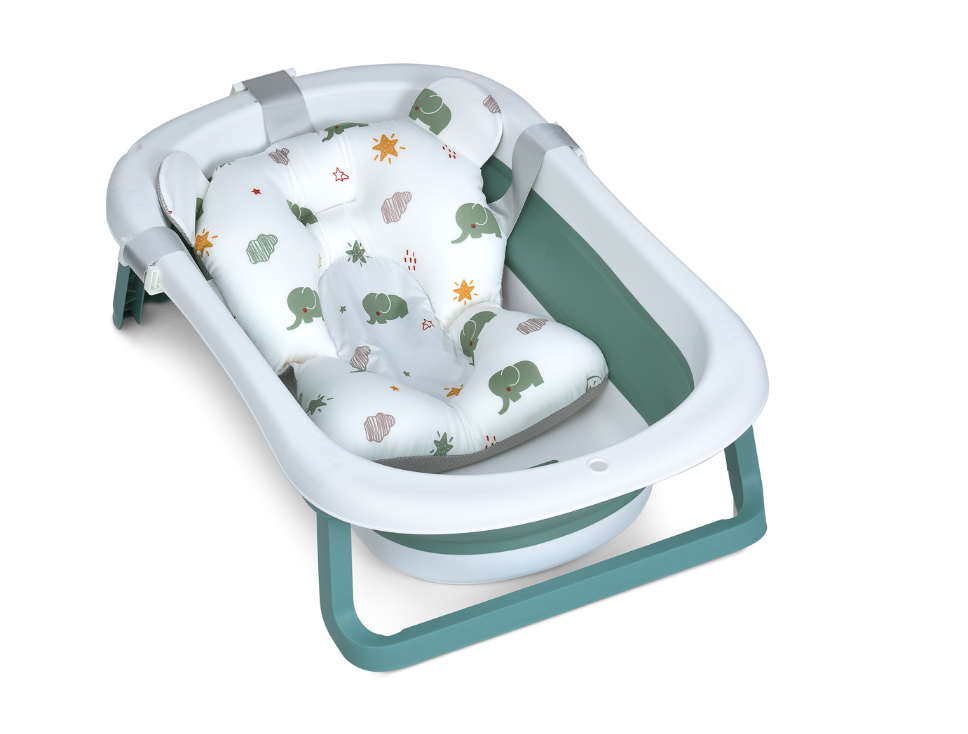 Ванночка дитяча складна El Camino ME 1151 PLUS Deep Green, фото 1