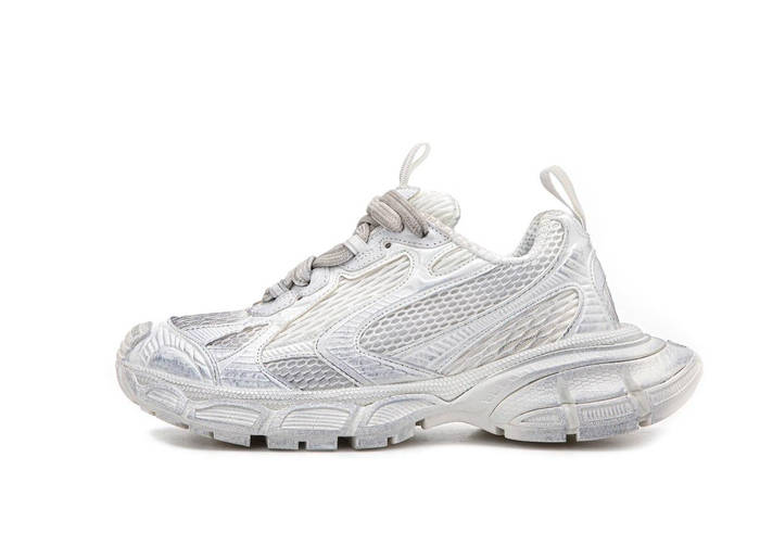 Женские кроссовки Balenciaga 3XL White (белые) ультрамодные объемные ...