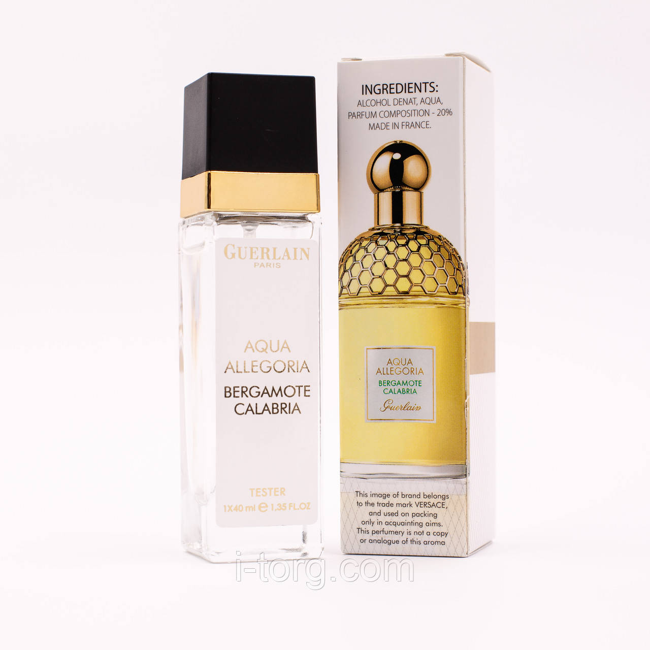 Тестер жіночий Guerlain Aqua Allegoria Bergamote Calabria, 40 мл