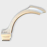 Рем вставка заднього крила Chevrolet Aveo Т200 ліва (седан), фото 7