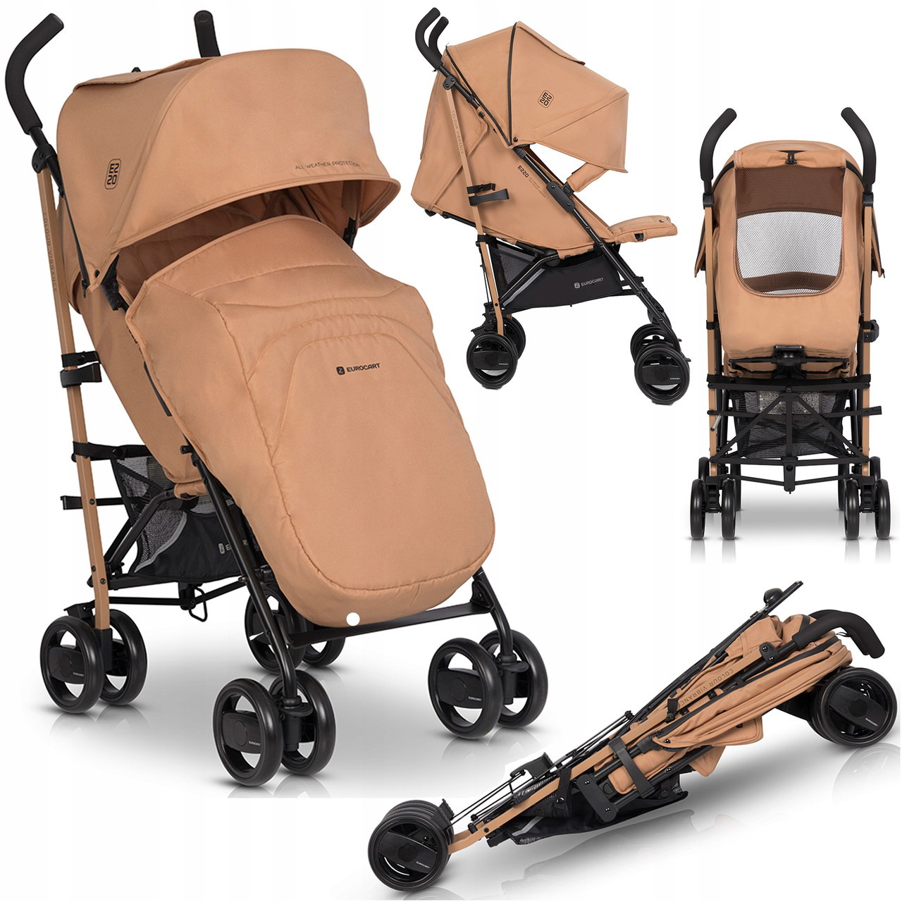 Прогулянкова коляска Euro-Cart EZZO