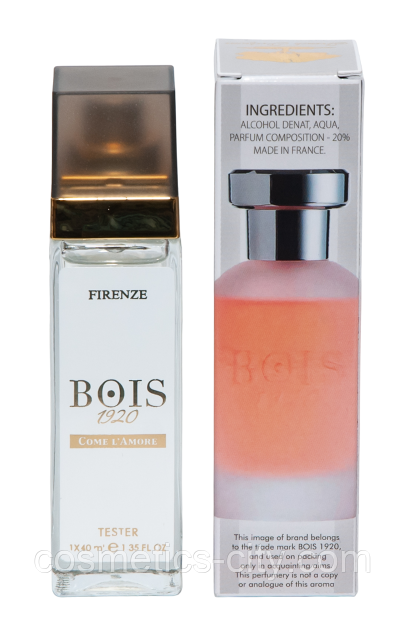 Тестер унисекс Bois 1920 Come LAmore Limited Edition, 40 мл., фото 1