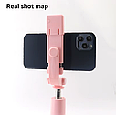Підставка штатив для телефона та селфі-палка з підсвіткою і треногою Bluetooth, фото 3