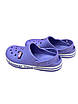 Дитячі літні шльопанці  крокси фіолетові, фото 2