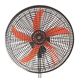 Підлоговий вентилятор побутовий із захисною решіткою, 3 швидкості 5 лопатей 65 Вт Rainberg Gray, фото 2