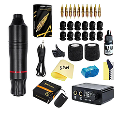 Тату набір для початківців Ambition, тату машинка роторна, MiniTattoo набір для тату майстра.