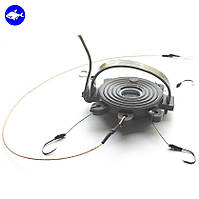 Готова снасть «Обладнаний макушатник» (4 гачки) 60g, (50g, 40g, 30g)