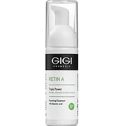 Очисний мус "Потрійна сила" GIGI RetinA Triple Power Foaming Cleanser 120 мл
