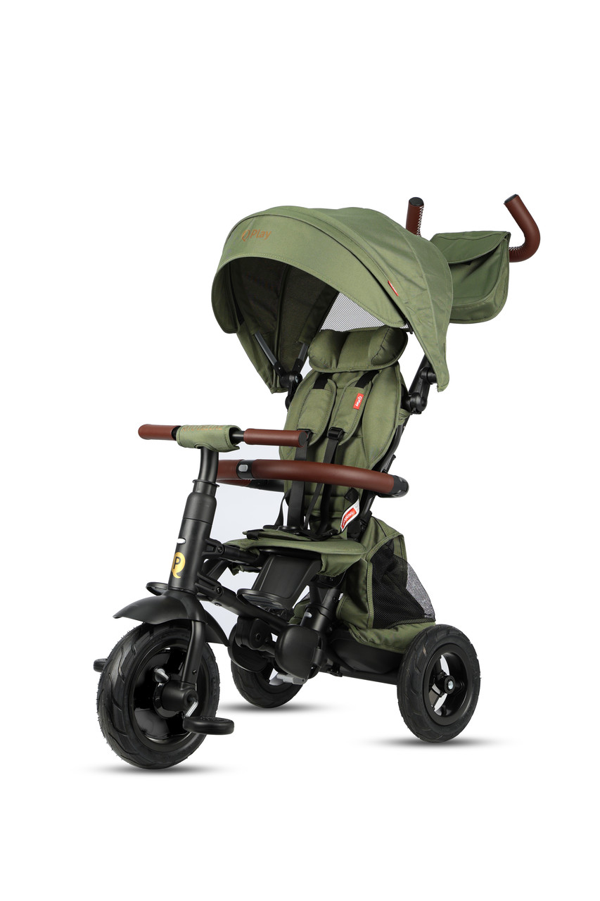Складаний триколісний велосипед Qplay Rito Deluxe Green