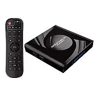 Смарт ТБ Приставка GX-88 PRO 13 Grunhelm WI-FI 4 ядра 2.0 ГГц 4 Гб Android 13 1080P (Full HD) 8K (132281)