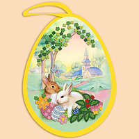 Схема для вишивки бісером  ТМ Марічка Великодня іграшка. На галявині ІКБ-056