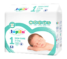 Підгузки Lupilu Skin Care 1 (2-5 кг) 23шт