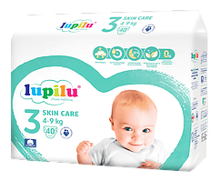 Підгузки Lupilu Skin Care 3 (4-9 кг) 40шт