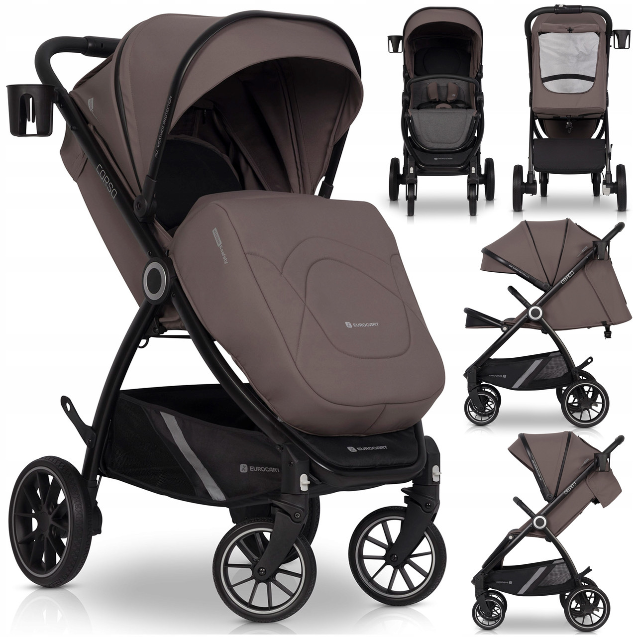 Прогулянкова коляска Euro-Cart CORSO