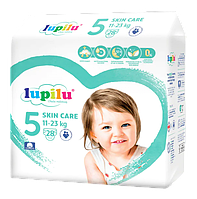 Підгузки Lupilu Skin Care  5 (11-23кг) 28шт