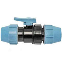 Unidelta Кран кульовий 25 затискний