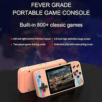 Ігрова консоль Arabest Handheld, 3,5-дюймовий великий екран, ретро-відеоконсоль, вбудовано понад 800 ігор, відли, фото 5