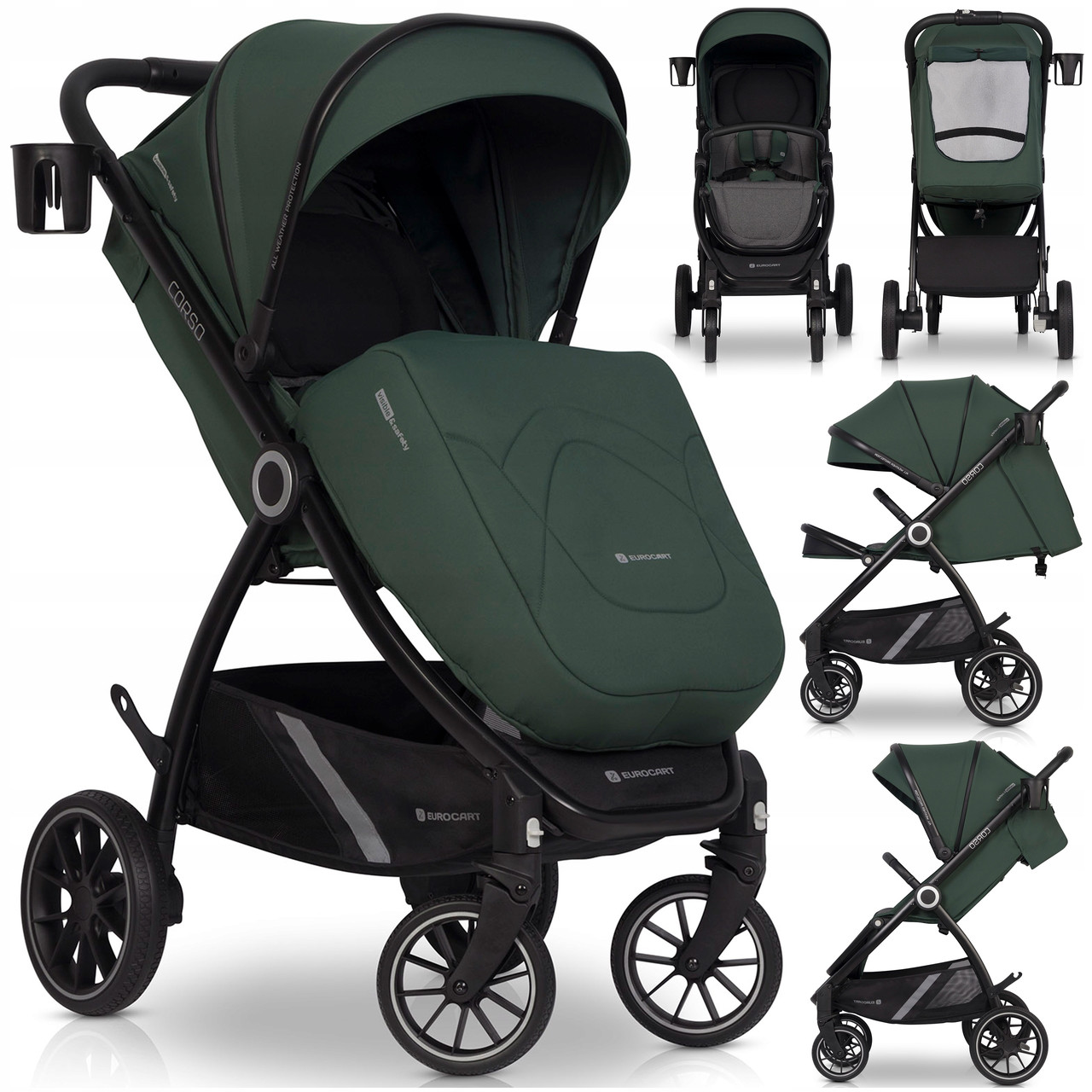 Прогулянкова коляска Euro-Cart CORSO